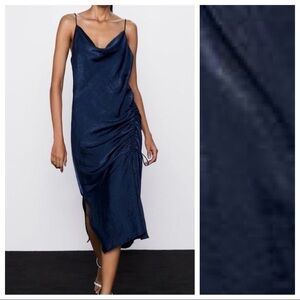 white christmas dresses Just A Dream Knee Length Bustier Dress Denim main image 0